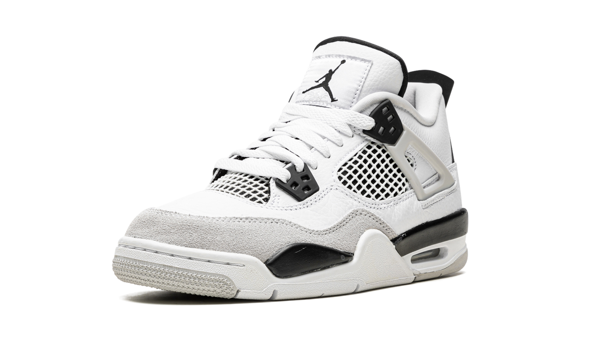 Air Jordan 4 Retro GS Military Black 408452 111