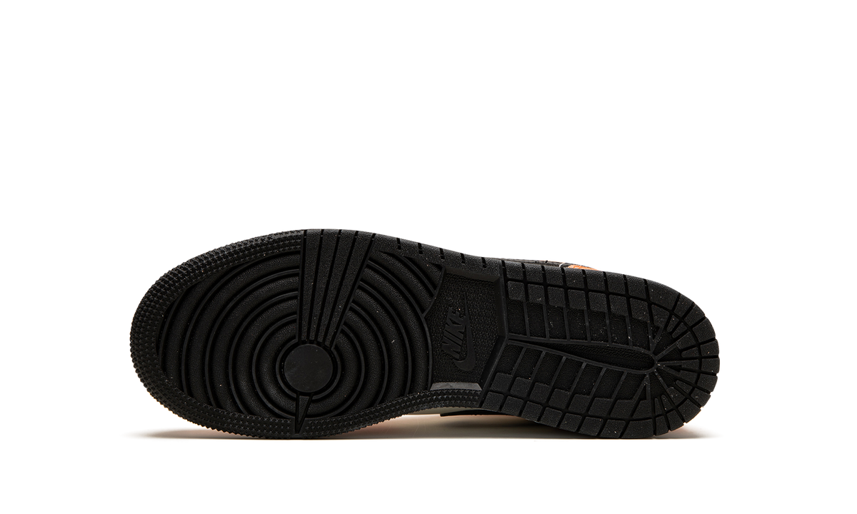 Air Jordan 1 Mid SE GS Orange Suede DV1336 800